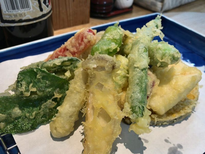 季節の野菜天ぷら